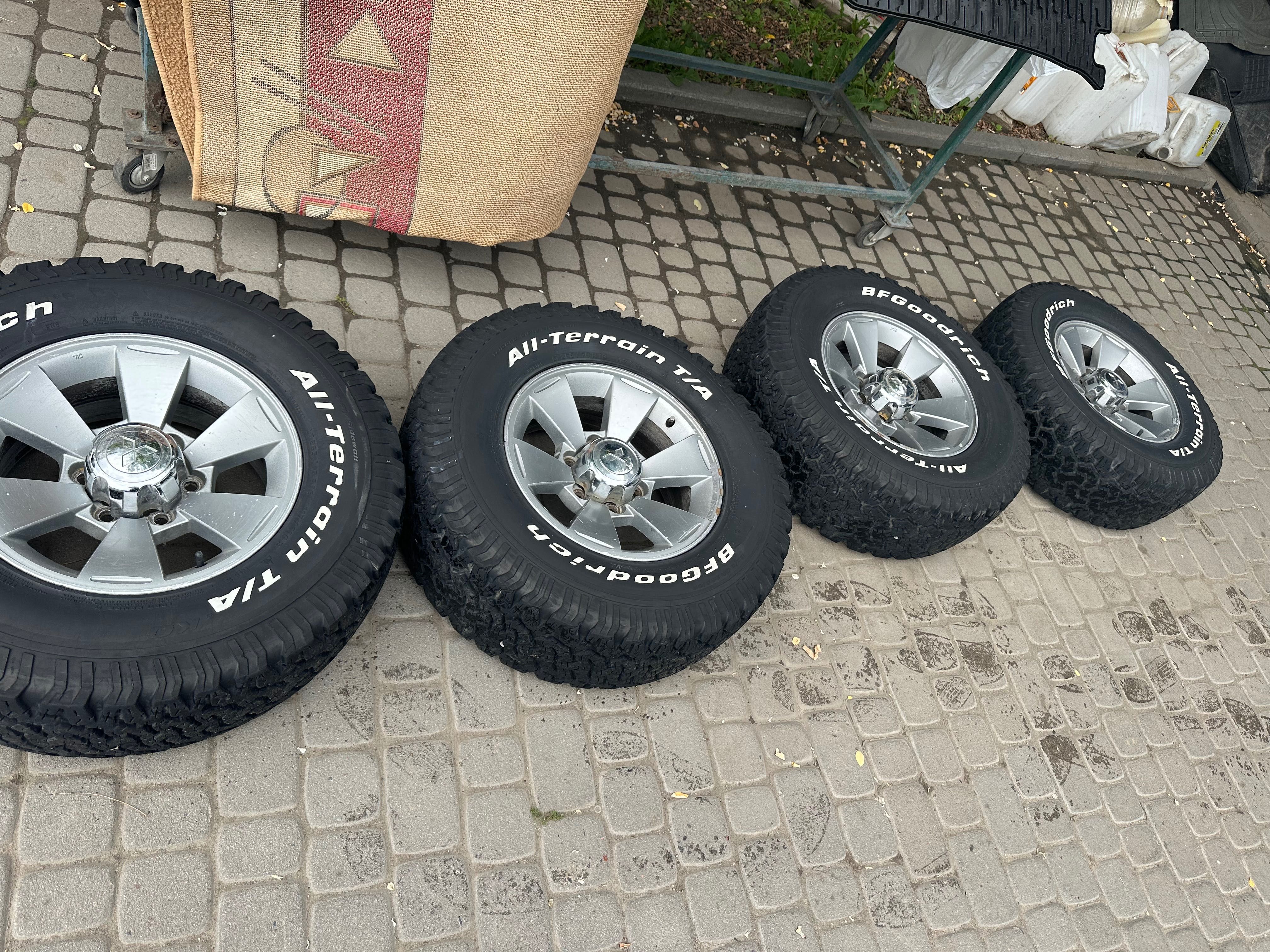 Шини Goodrich та диски оригінал  6х139.7