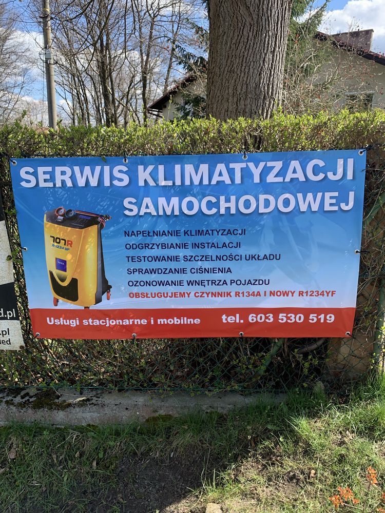Serwis klimatyzacji samochodowej Mobilny i Stacjonarny