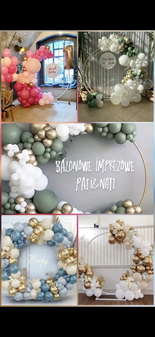 Wykonam girlande balonową