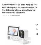 Câmera Monitorização Bebé