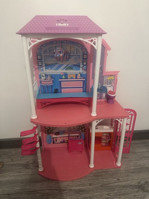 Domek dla lalek + lalki
