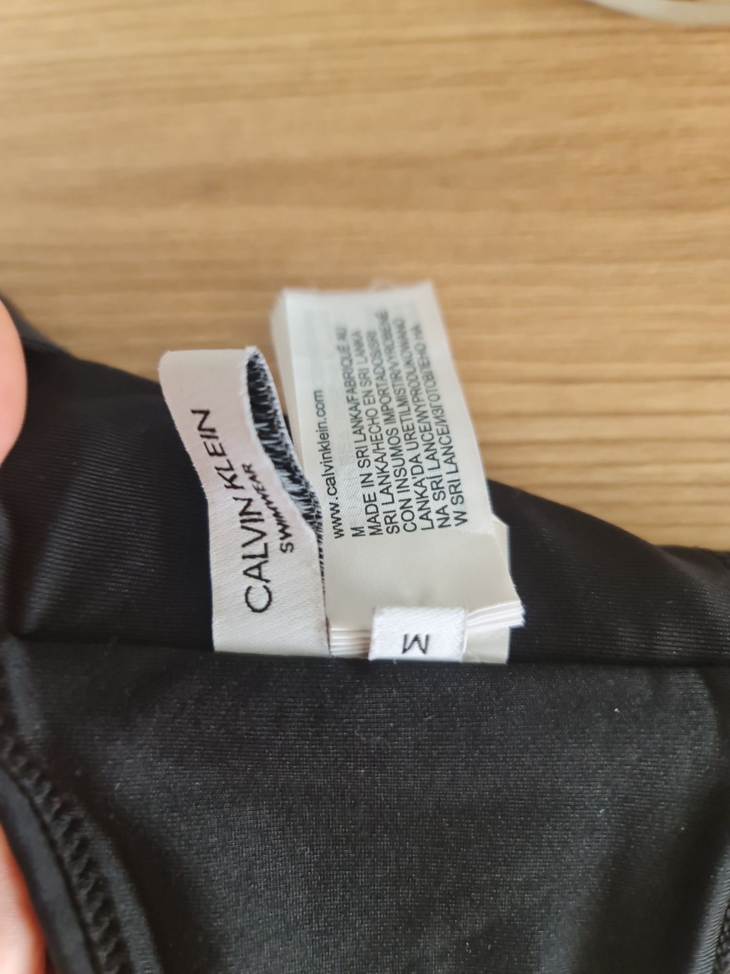 Calvin Klein Góra stroju kąpielowego rozmiar M