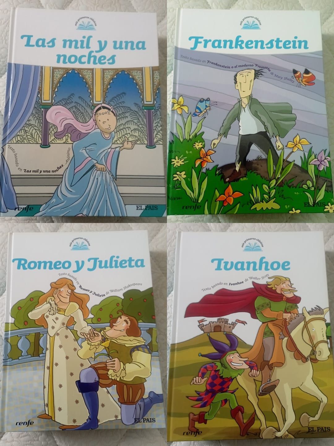 Livros infantis em espanhol
3€ cada livro. 
Desconto para 2 ou mais li