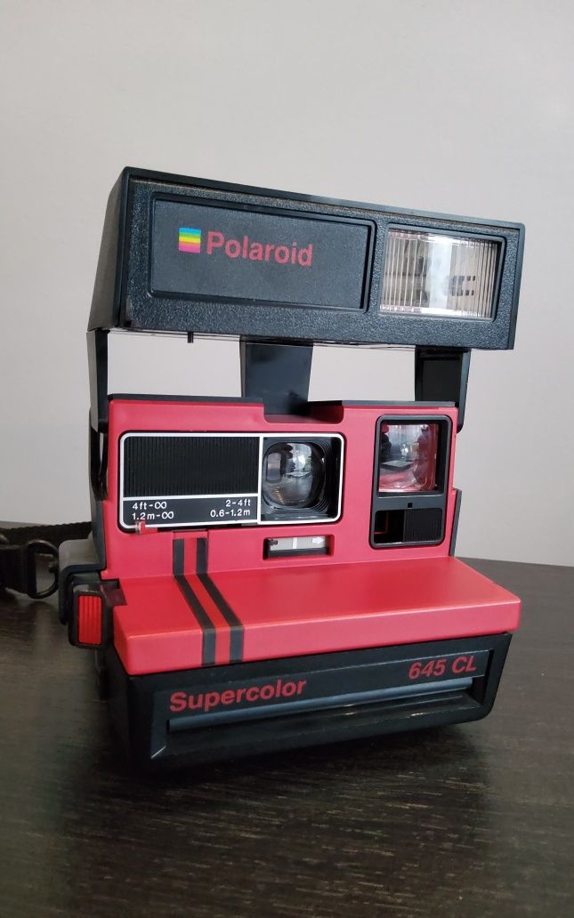 Polaroid Supercolor 645 CL – aparat natychmiastowy retro