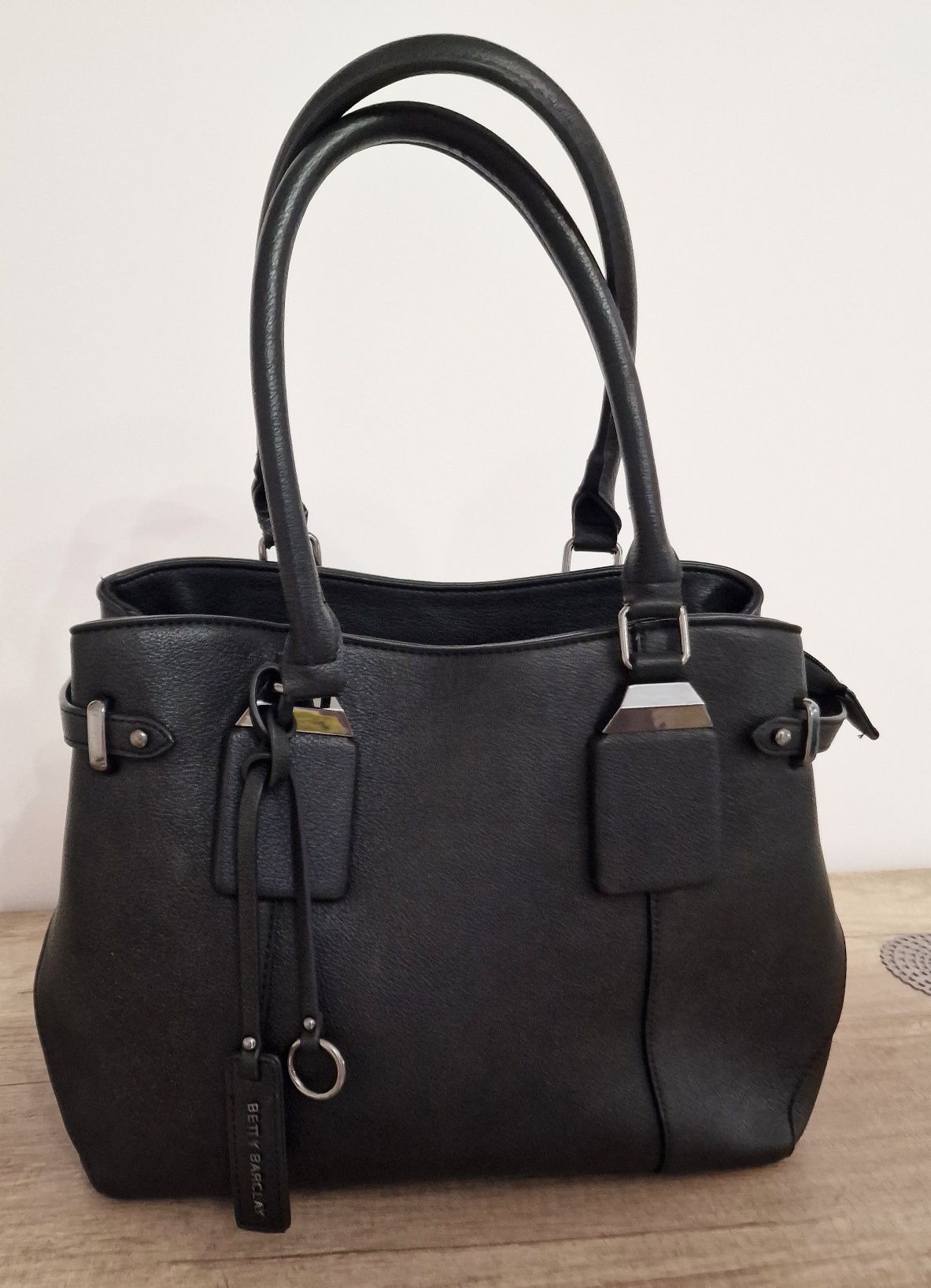 Torba czarna,100% PU" Betty Barcley"".