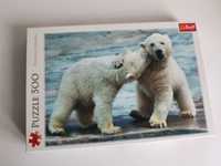 Puzzle Trefl 500 Misie Polarne