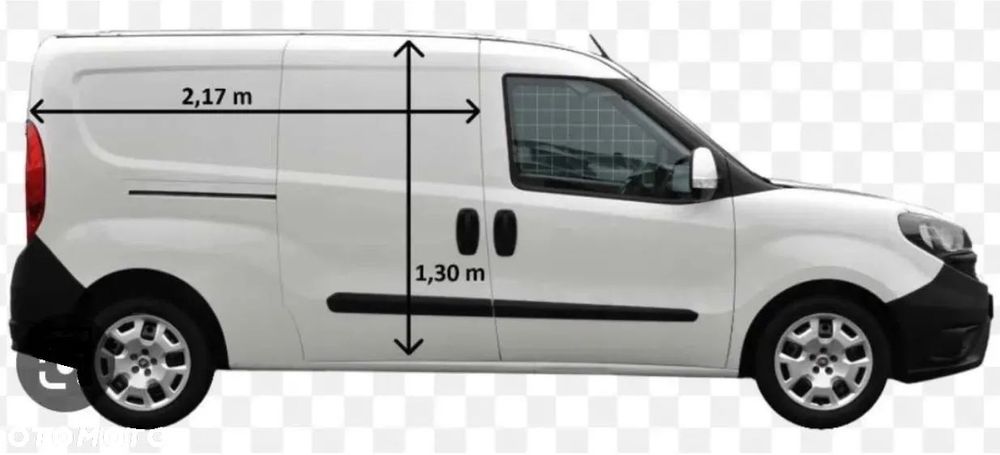 Fiat Doblo Cargo Maxi L2 LPG  Long Gaz Krajowy Niski przebieg Garażowany Zadbany Bagażnik