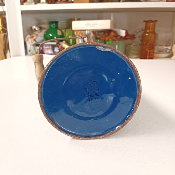 Nr 7 Kanka bańka na mleko emaliowana