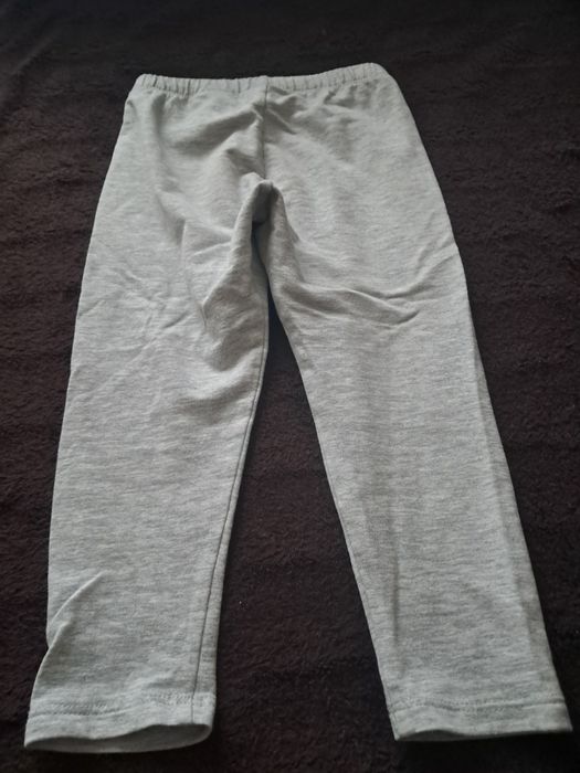 Spodnie szare bawełniane