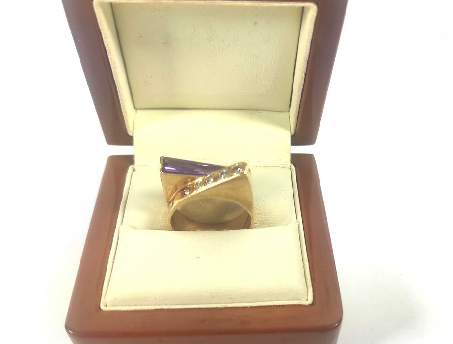 Wymarzony ZŁOTY PIERŚCIONEK PR.585 Loombard Lubawa Lombard