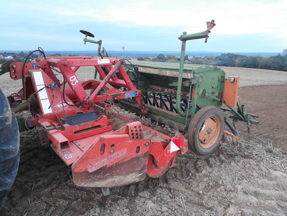 Brona wirowa Kuhn HRB 303 wał packer hydropak agregat uprawowy