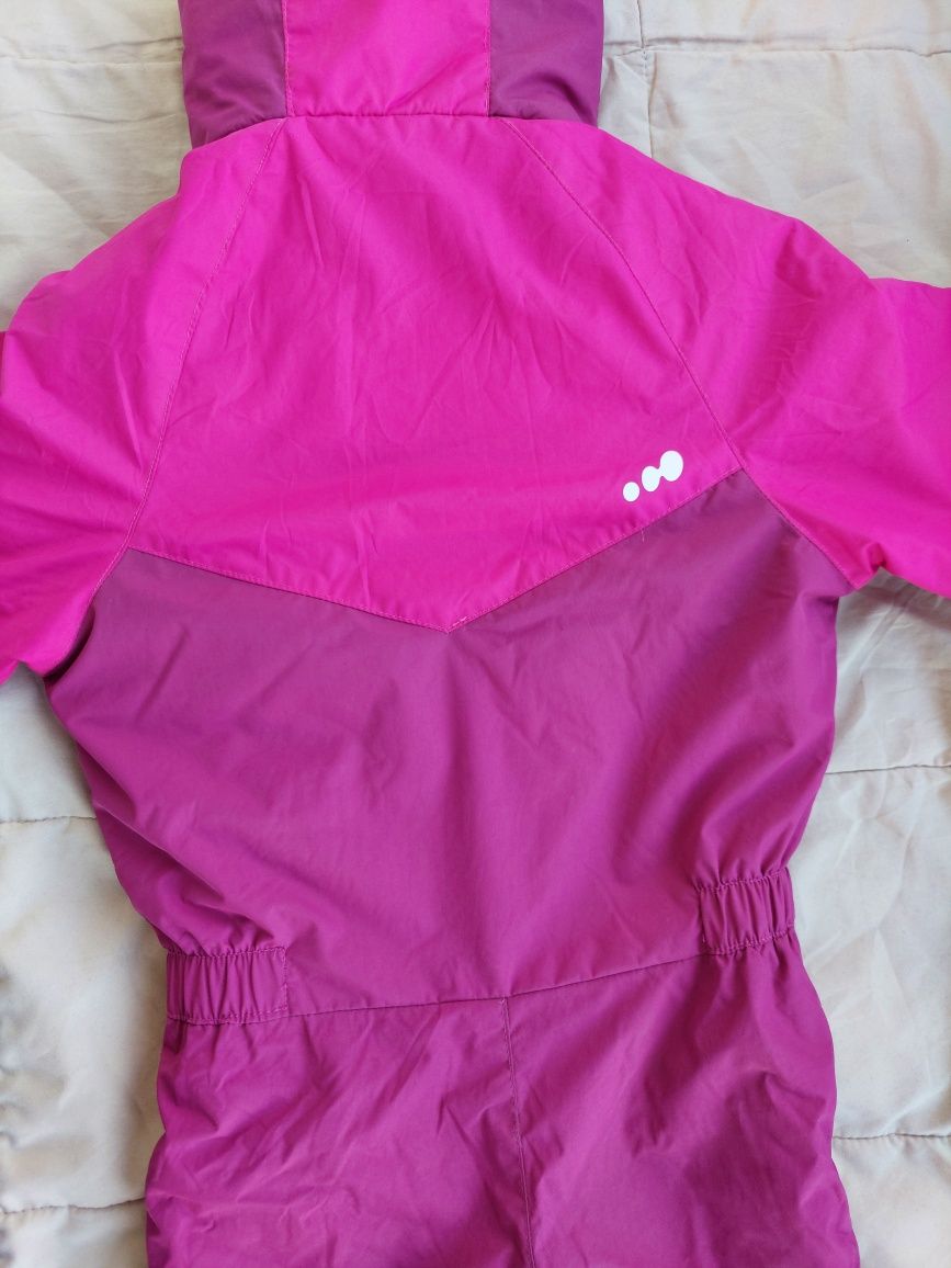 Комбінезон дитячий рожевий для дівчинки 4 роки 98-104 Decathlon лижний