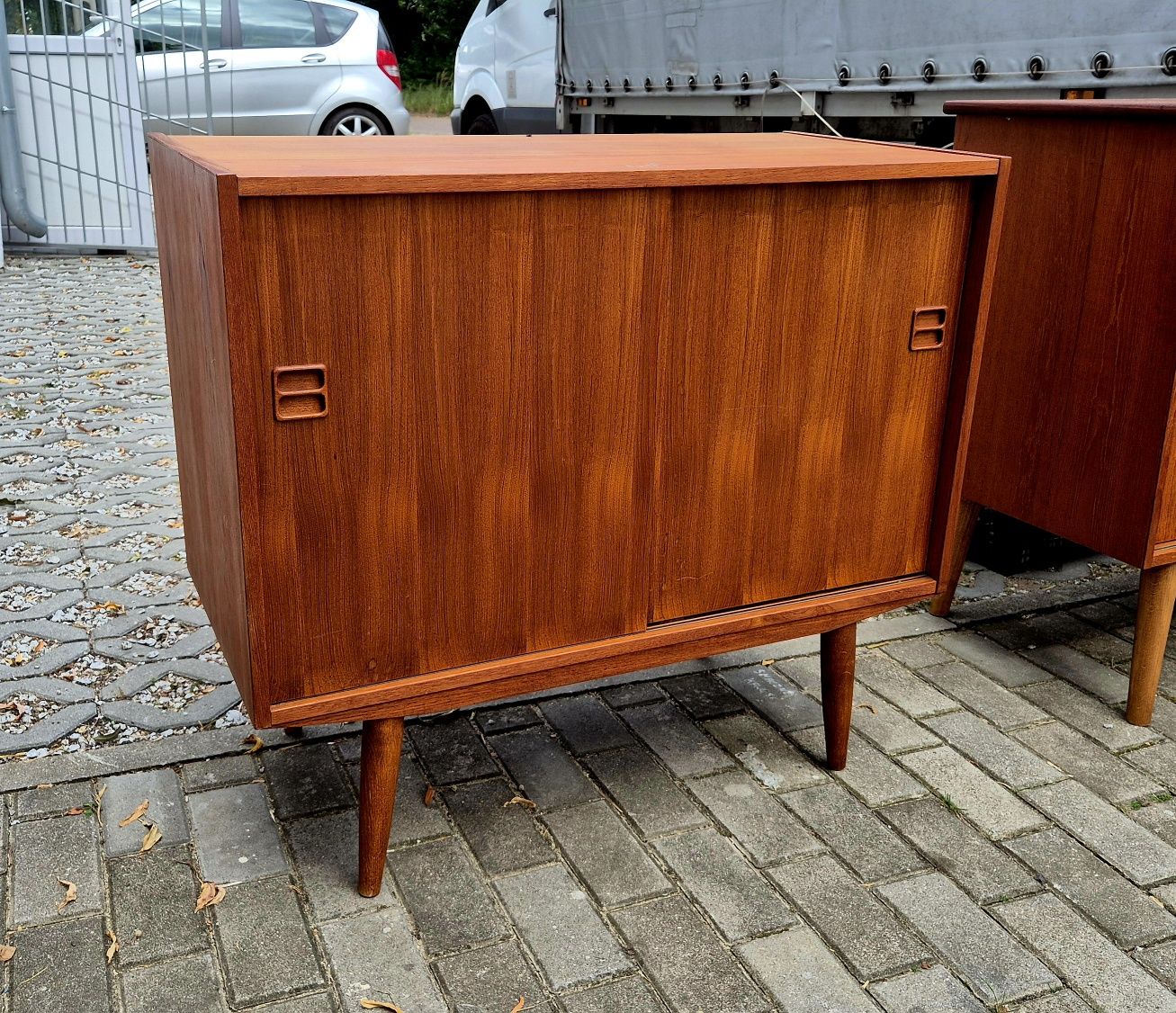 Duńska tekowa retro komoda lata 60/70 .