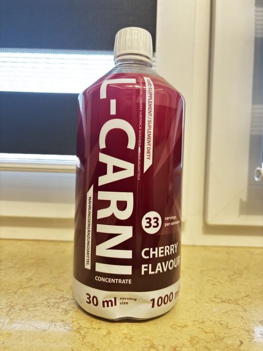 L-karnityna Otwarta 840ml Wiśniowa AllNutrition