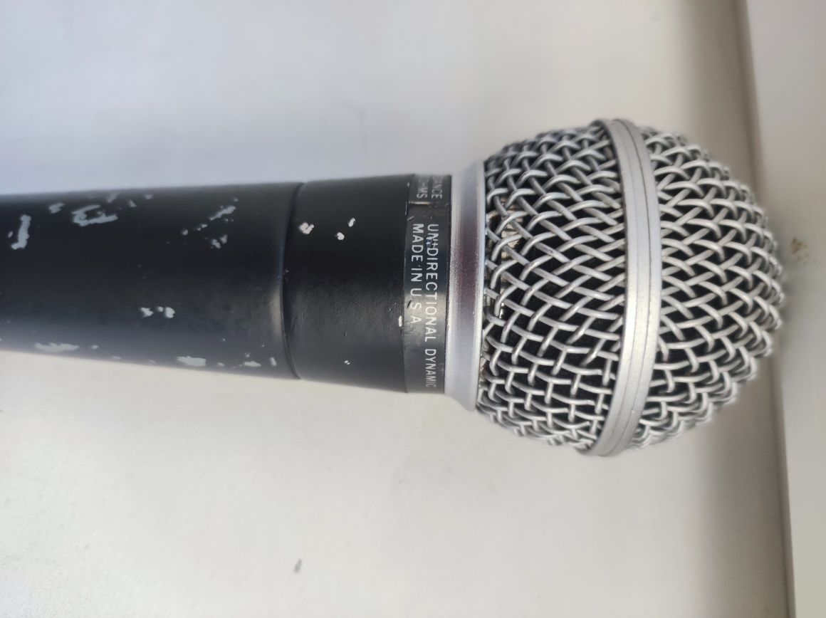 Shure sm 58 usa мікрофон студійний кабель usa