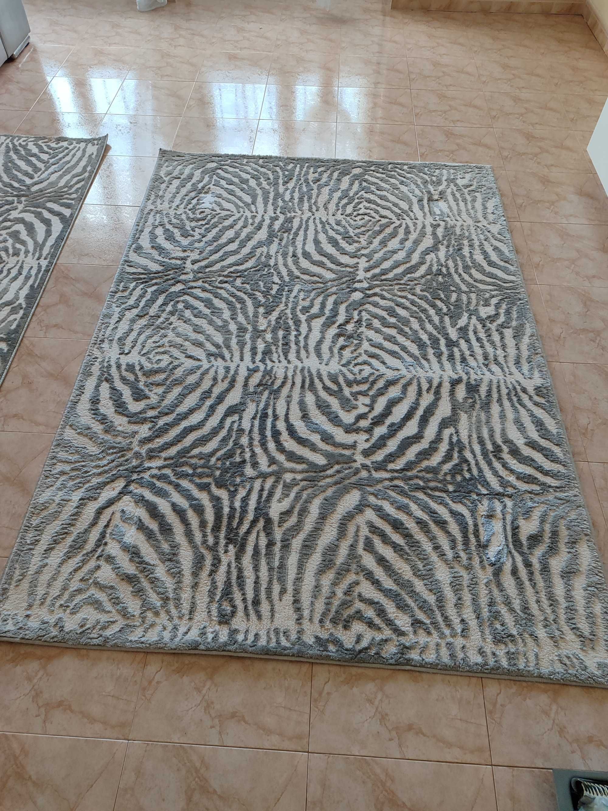 Carpetes de sala de estar em bom estado