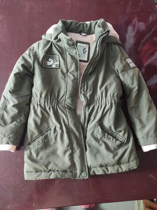 Продам теплу куртку дитяча 7-8 років