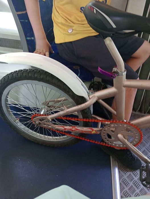 Rower BMX po renowacji