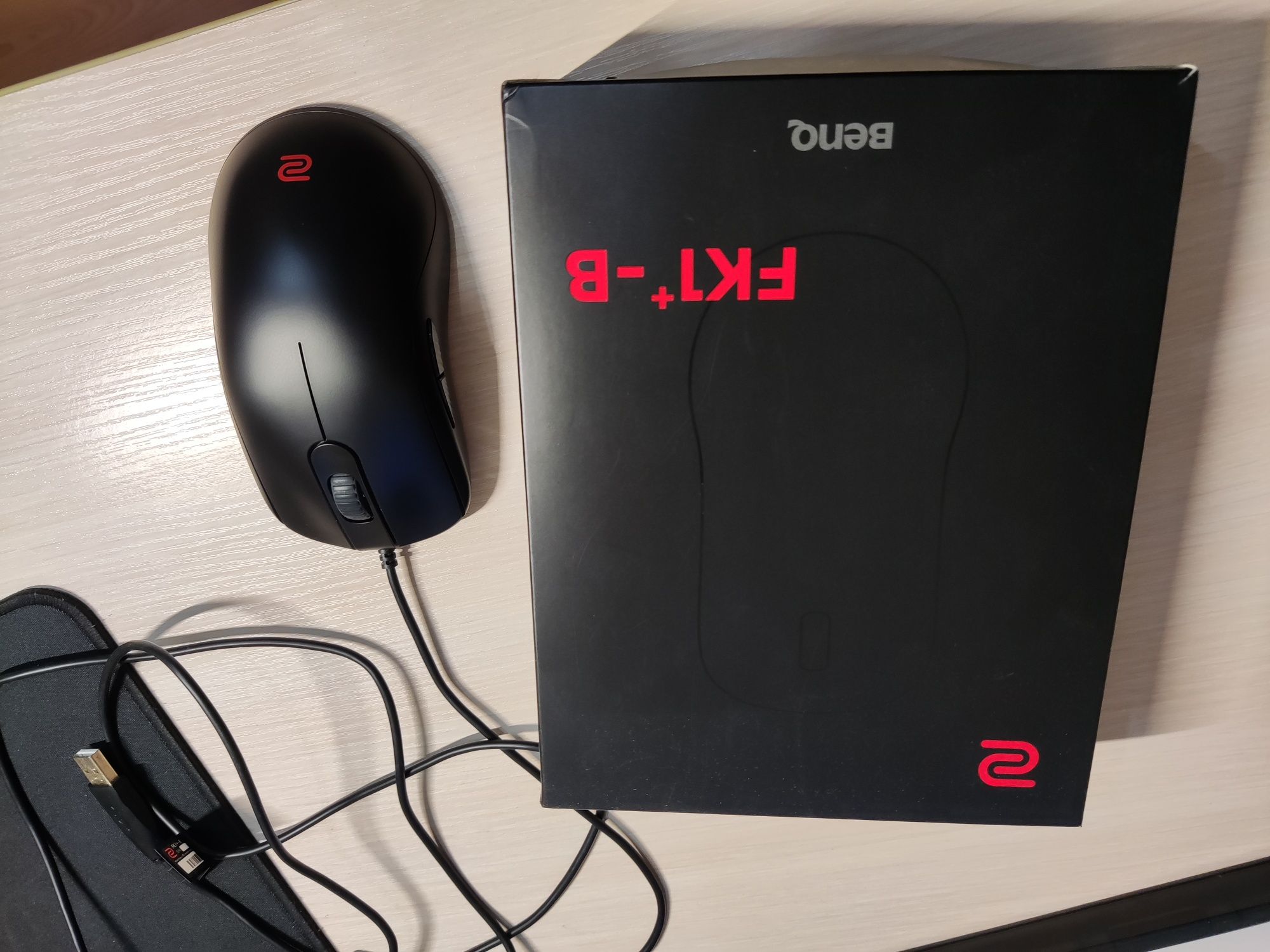 Игровая мышь ZOWIE FK1+-B 3360 симметричная мышь для большой руки