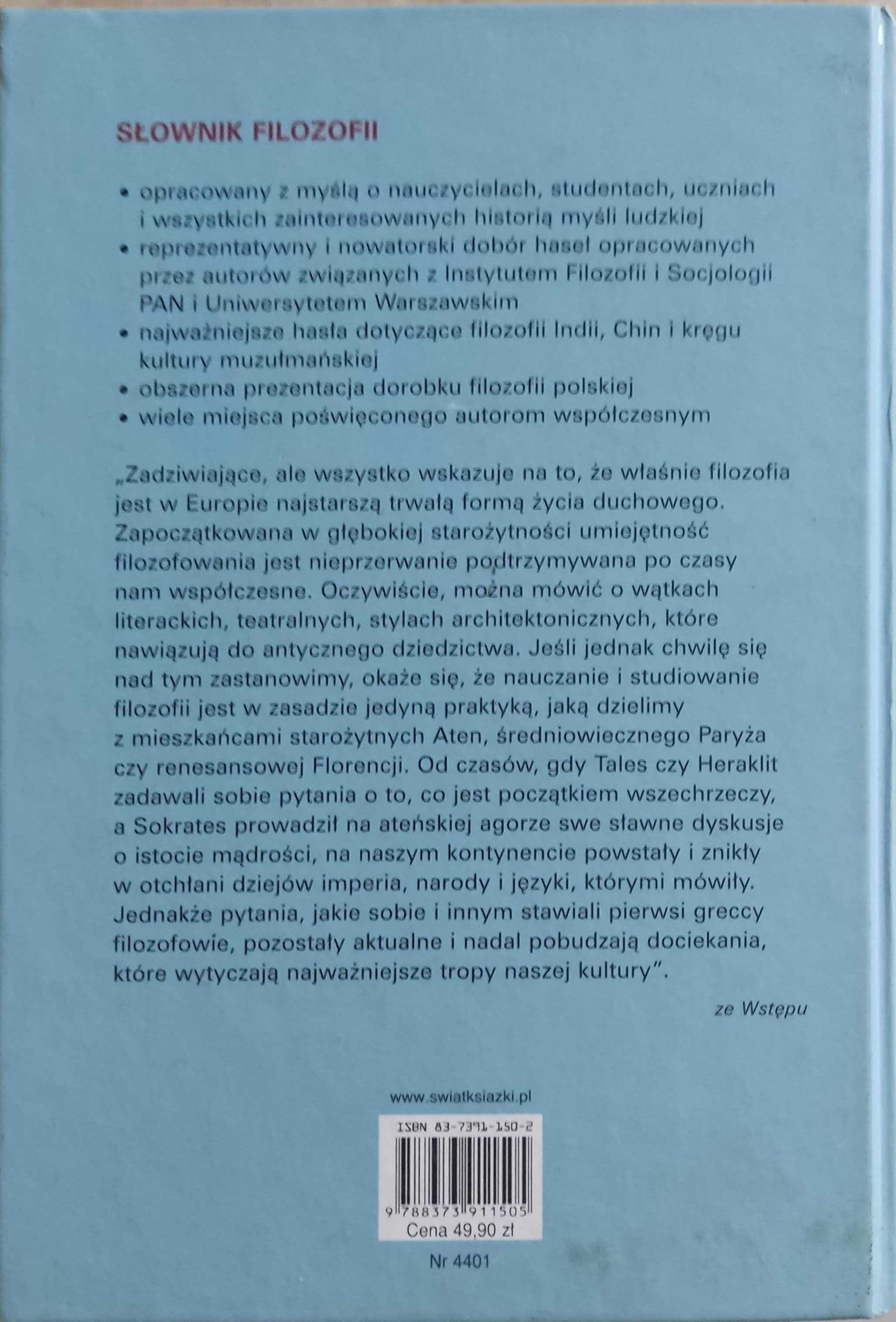 Słownik filozofii Adam Aduszkiewicz