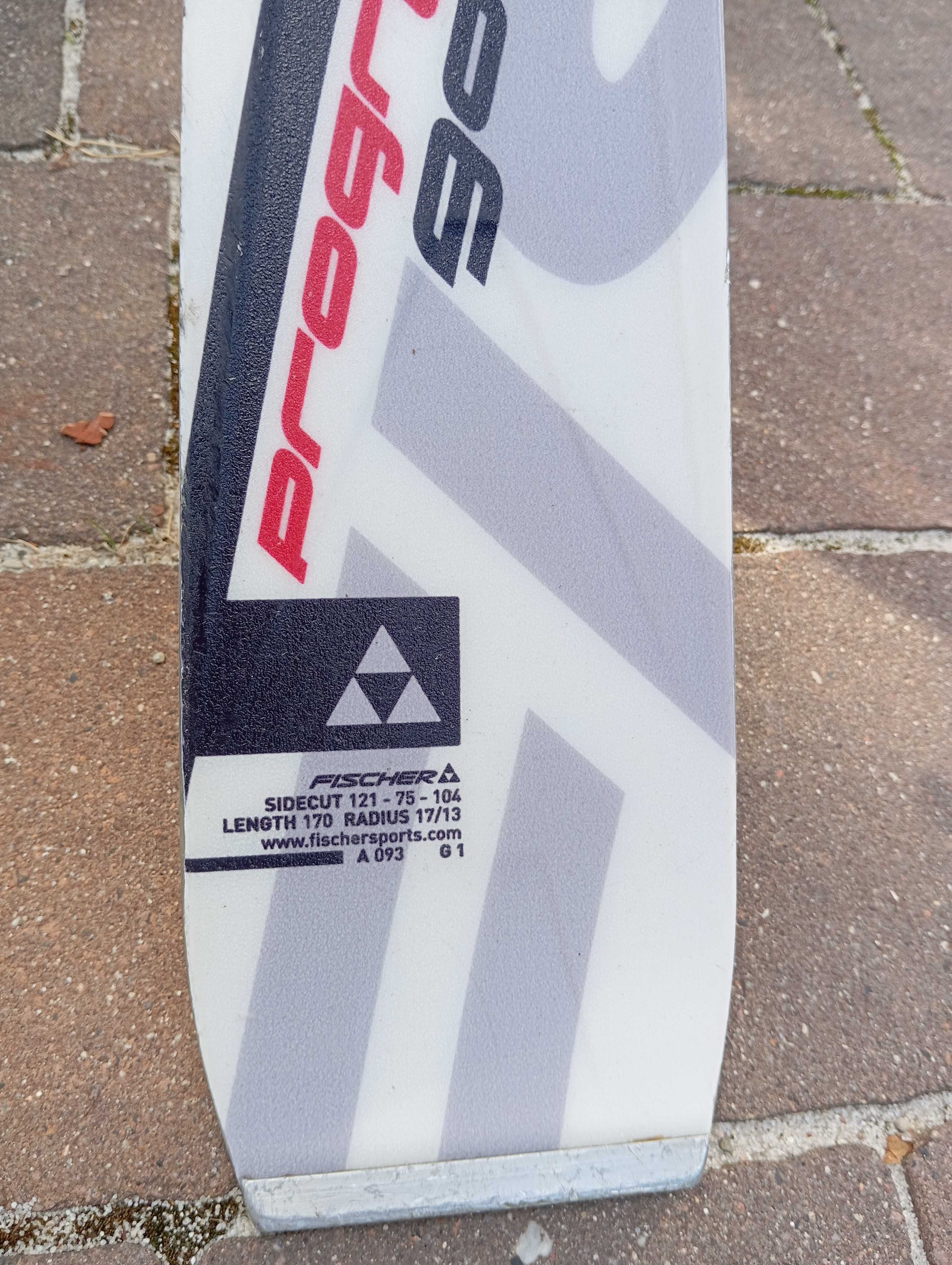 Narty Fischer Progresso 900 + RSX Z12, 170 cm + (Kijki i Pokrowiec)
