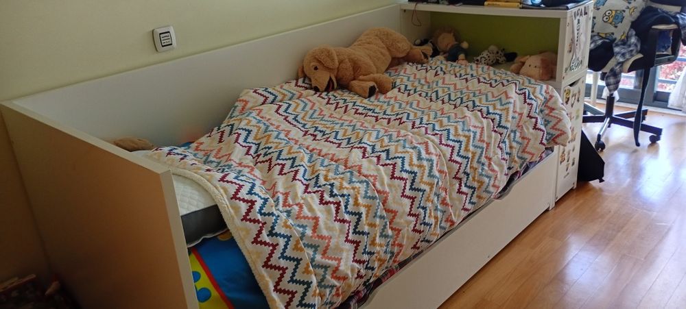 Cama individual dupla