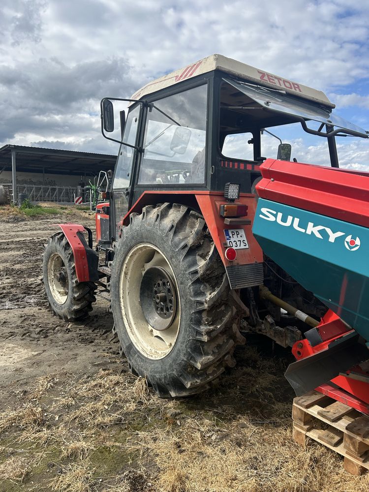 Zetor 7745 z turem ładowacz czolowy stoll