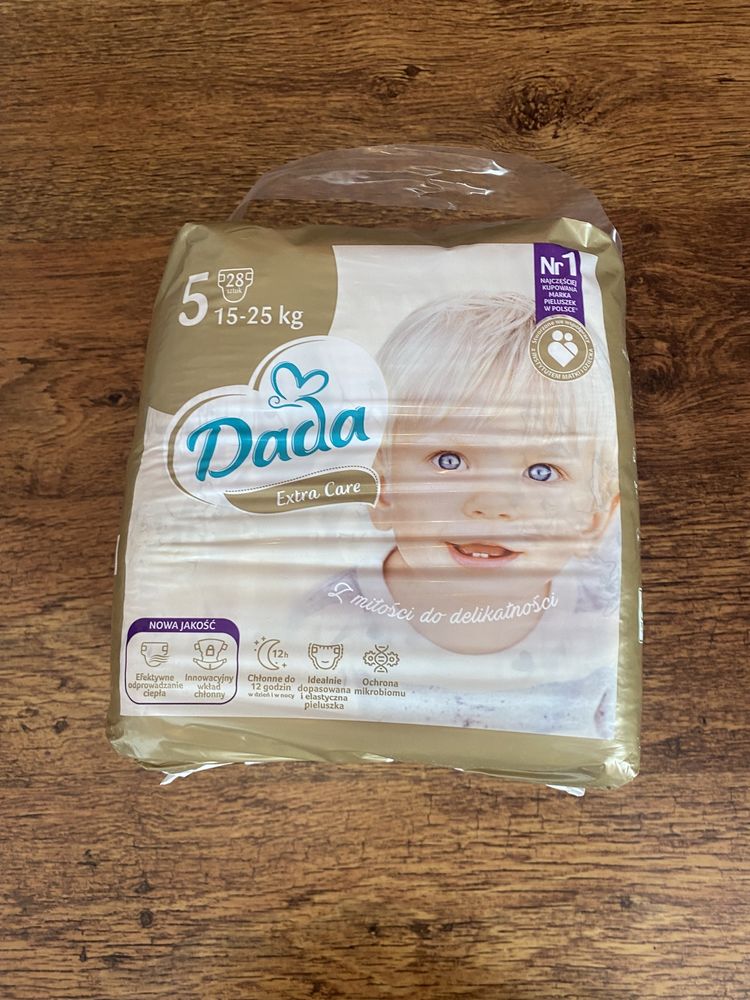 Pampersy dada extra care 5 nowe