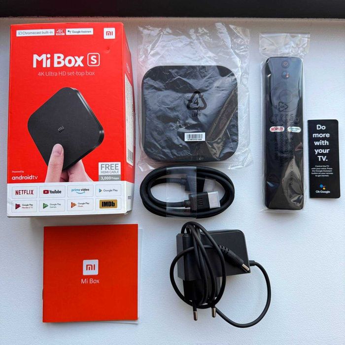 Медіаплеєр Xiaomi 4K Mi Box S (MDZ-22-AB)