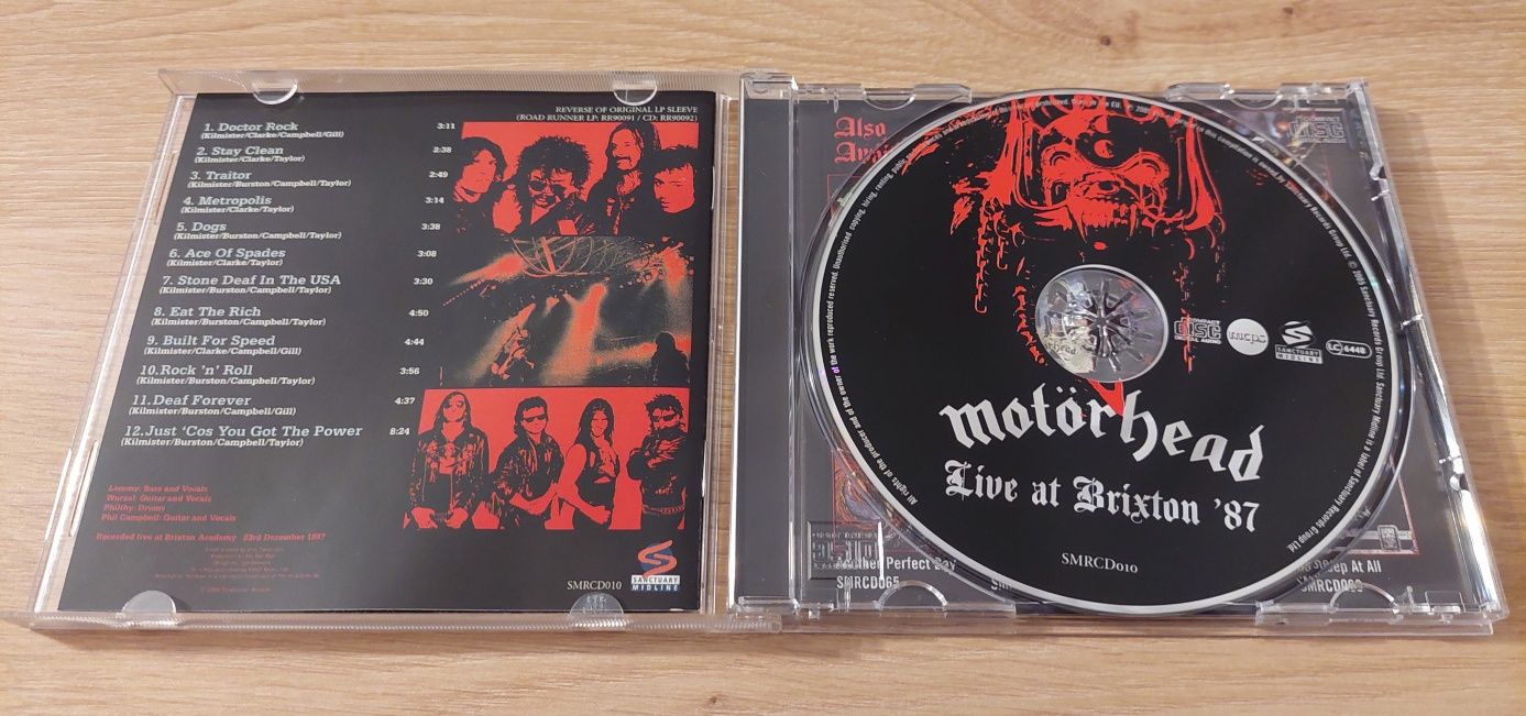 MOTÖRHEAD Live at Brixton '87 CD slayer possessed venom black sabbath
