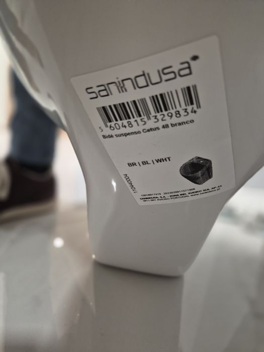 bidé a estrear com torneira