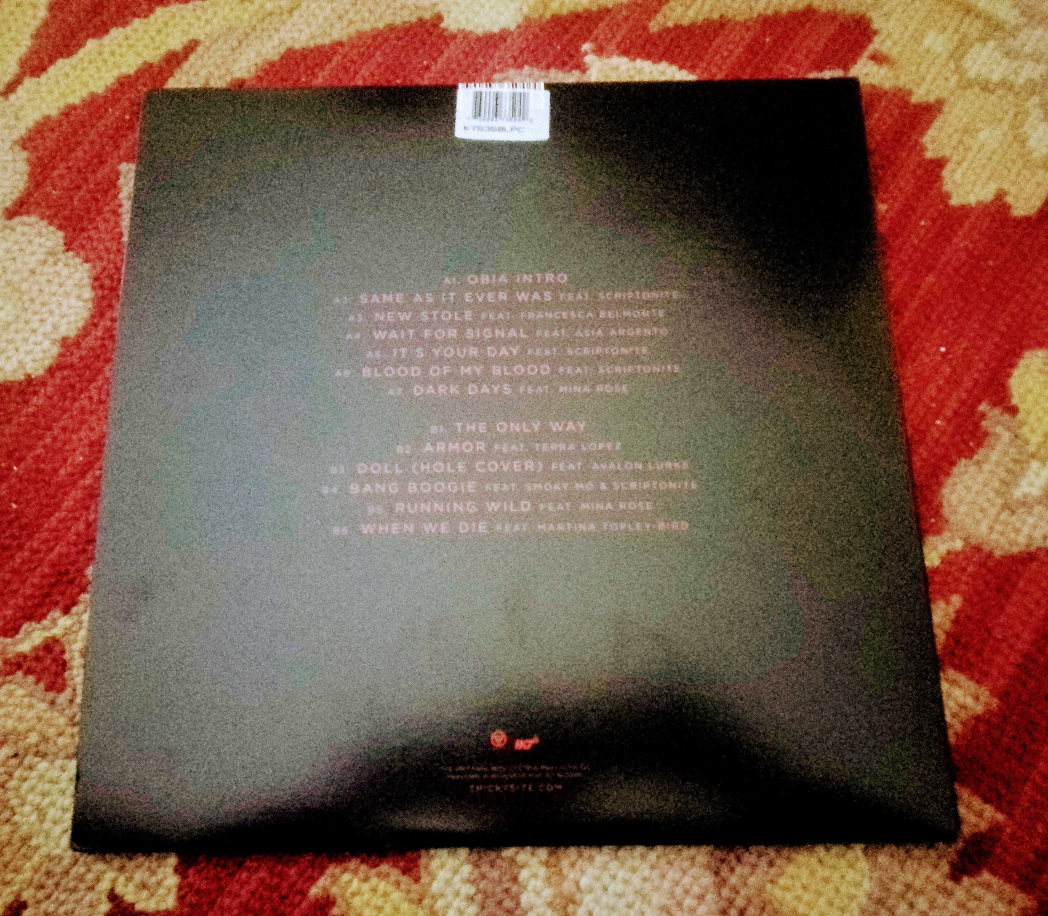 Tricky - " Ununiform " ,,, LP em vinil vermelho