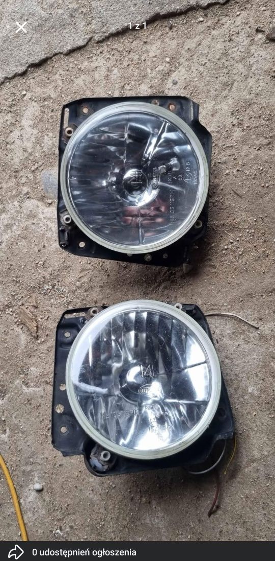 Lampy vw golf mk2