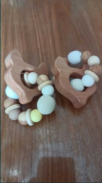 Гризунок- прорізувач дерев'яний новий