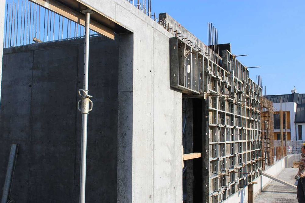 Budowa domów, Domy żelbetowe, Płyty fundamentowe