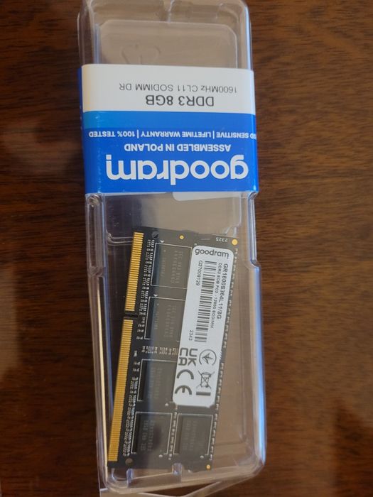 Pamięć ram8gb goodram