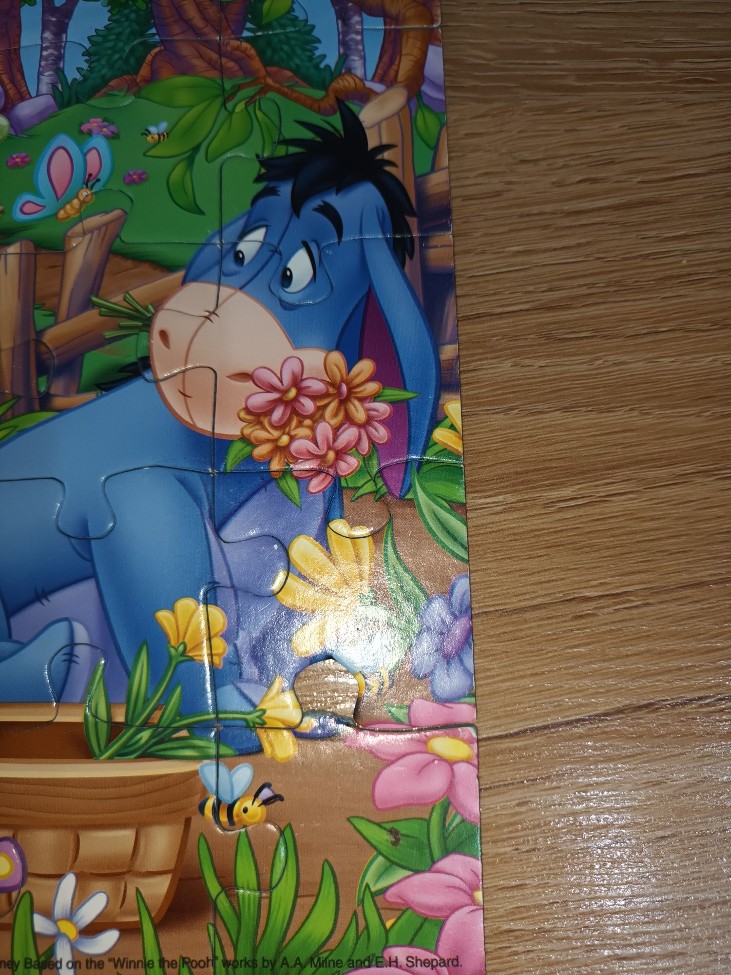 Puzzle Kubuś Puchatek, 35 elementów, 4+