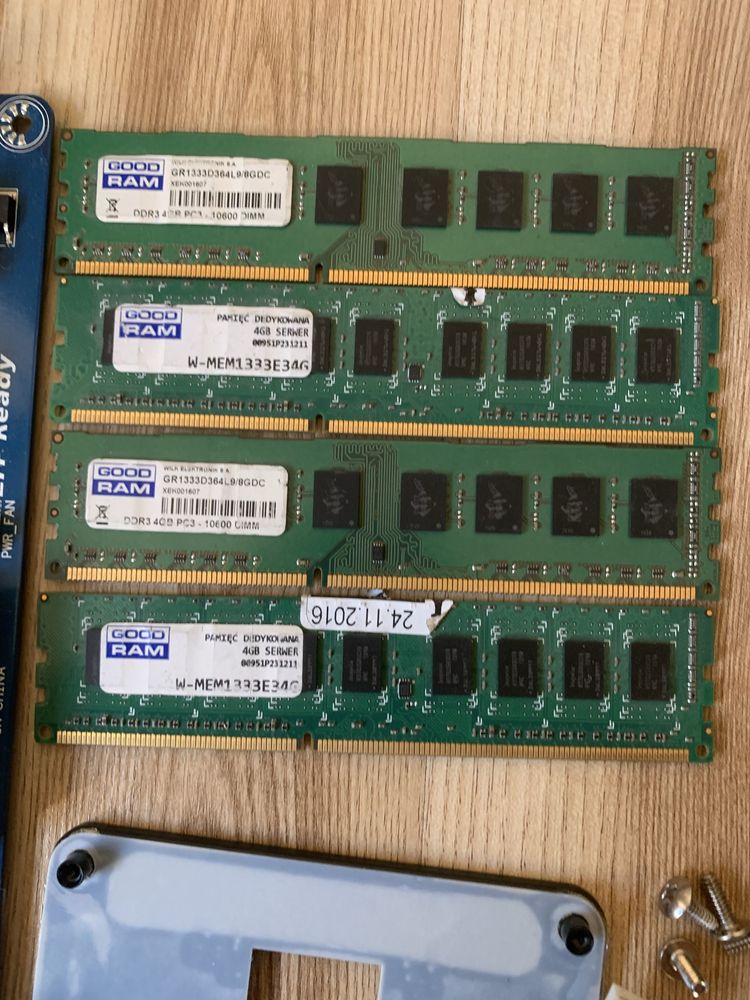 Komplet: Płyta główna + Procesor FX-6300 + 16 GB RAM DDR3 + chłodzenie