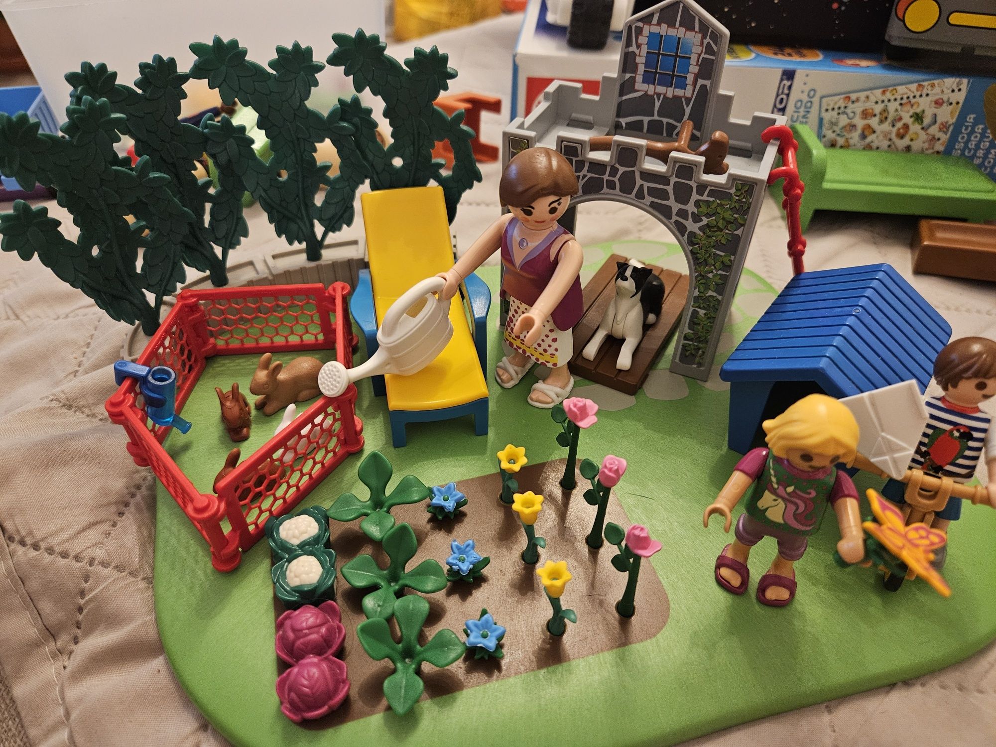 Playmobil - Piscina e jardim