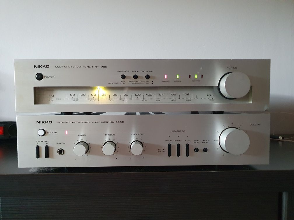 Wzmacniacz Nikko NA-390 II plus Tuner