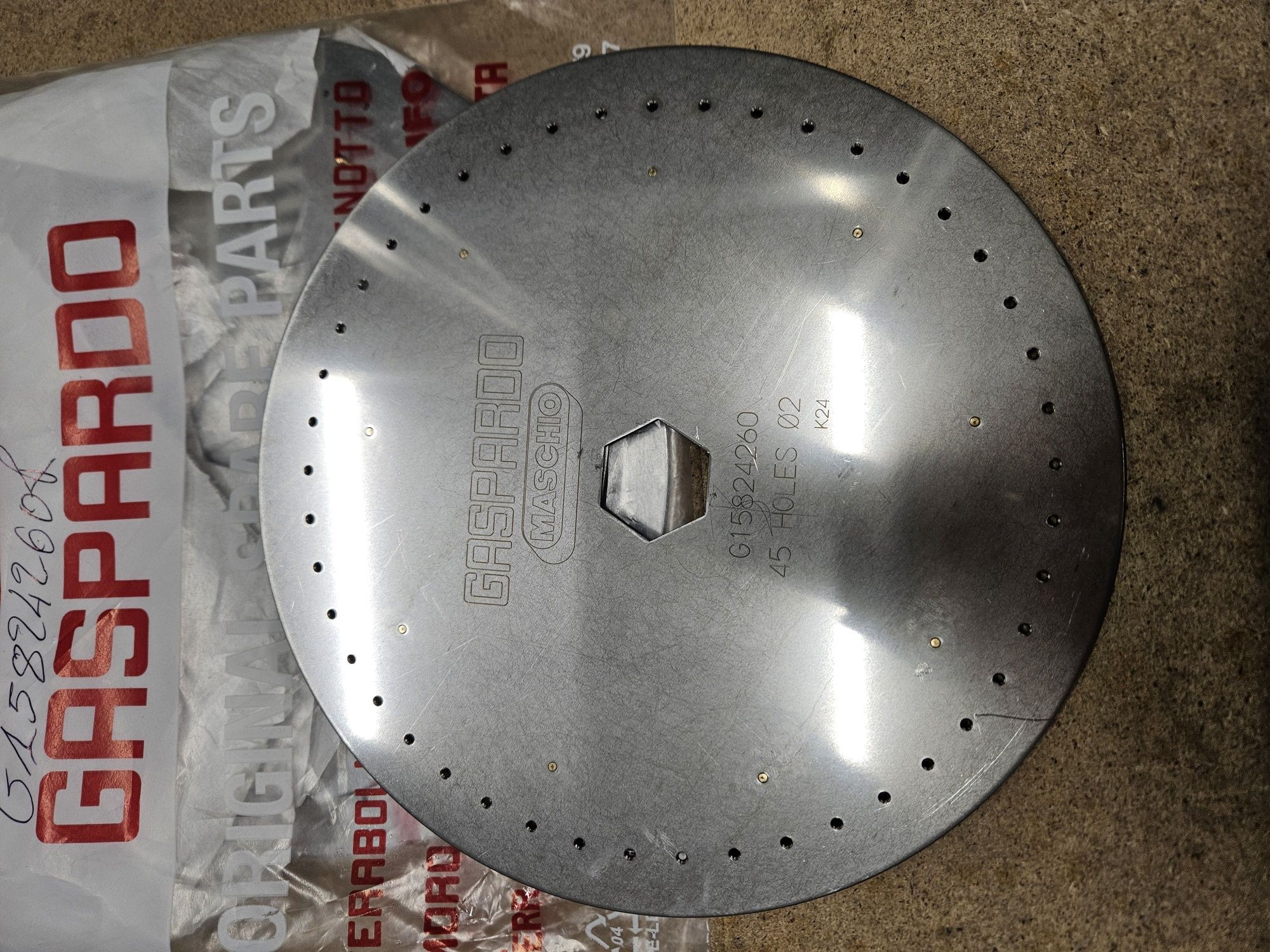 Tarcza wysiewająca 45otw. 2mm Gaspardo