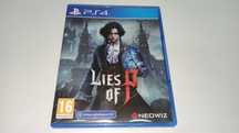 ps4 LIES OF P po polsku , gra typu soulslike polska okładka