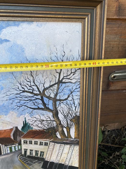 Картина маслом холст