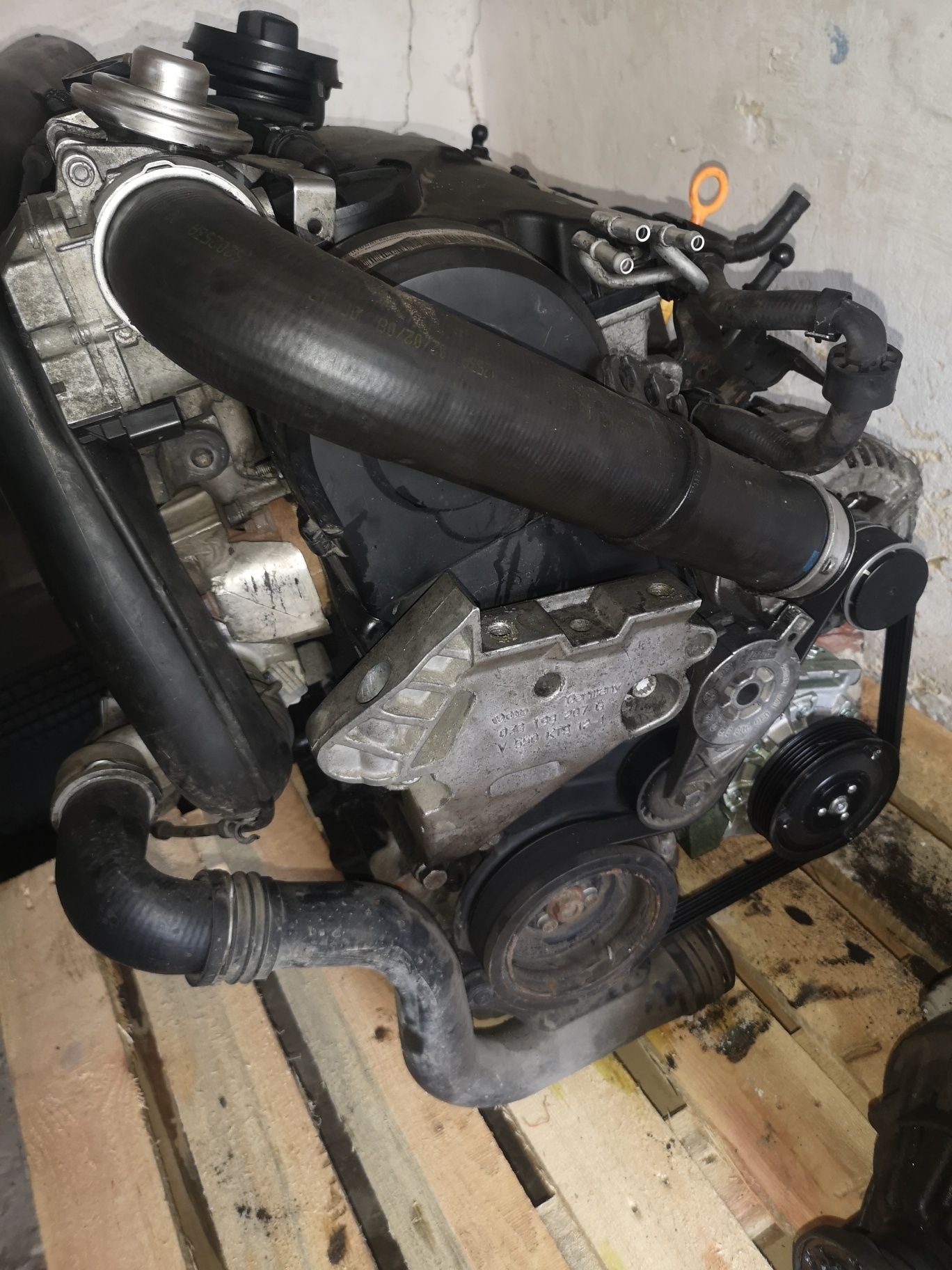 Silnik 1.9 TDI kompletny sprawny Volkswagen Golf 5 model - BXF025171