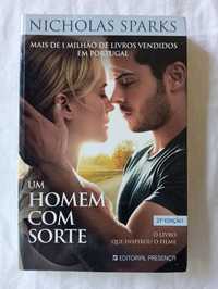 Livro Um Homem com Sorte - Nicholas Sparks