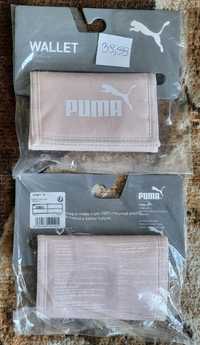 Nowy damski różowy portfel PUMA oryginalny
