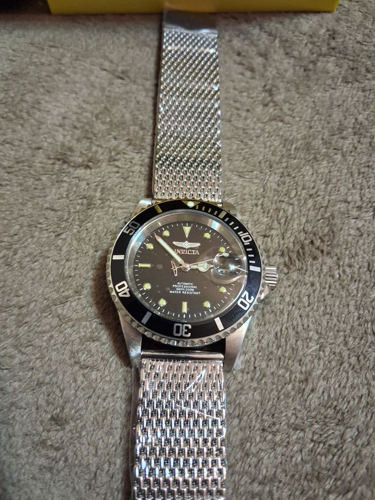 Nowy zegarek męski automatyczny Invicta Pro Diver 47720 śr. 40 mm