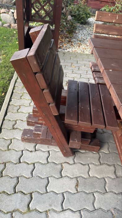 Ławki i krzesła ogrodowe