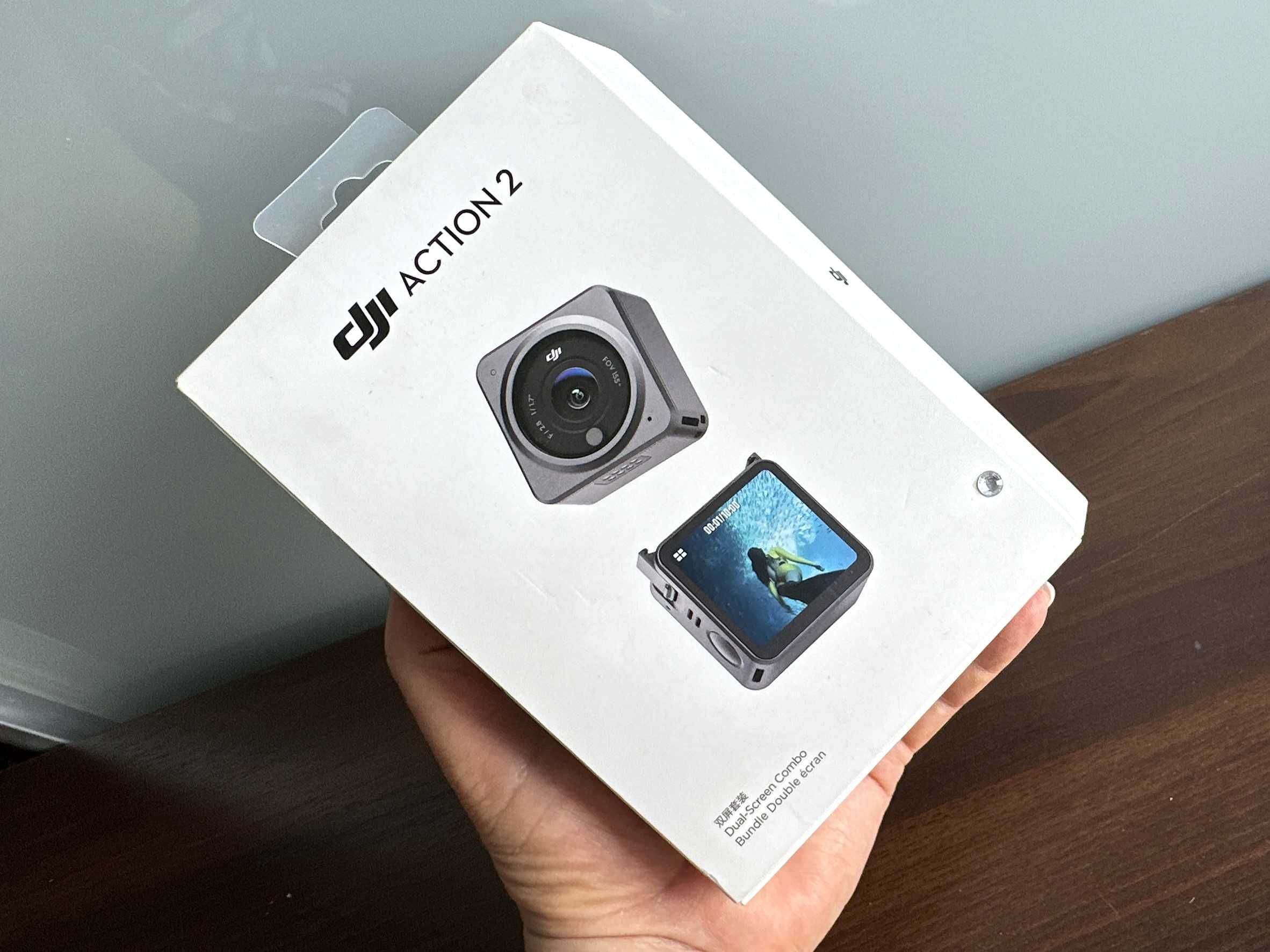 Відеокамера  dji action 2 dual-screen combo 4k