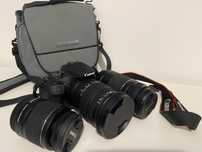 Canon EOS 2000D 3 obiektywy